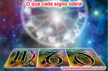 O que cada signo odeia